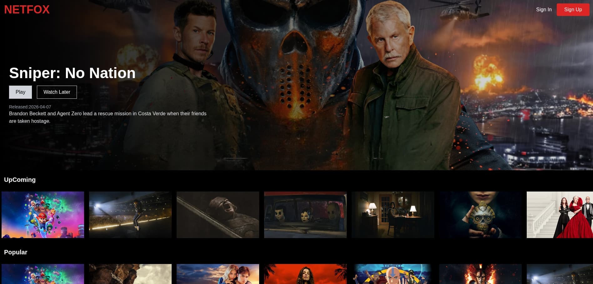 Netflix Clone